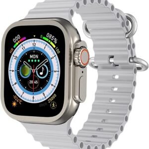 Smartwatch Ultra Pro con 2 correas ( negro + gris )