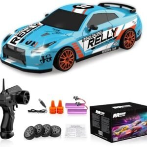 Coche teledirigido drift 1:24 GTR