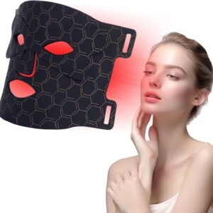 Máscara facial LED con terapia de luz roja para La cara y la piel